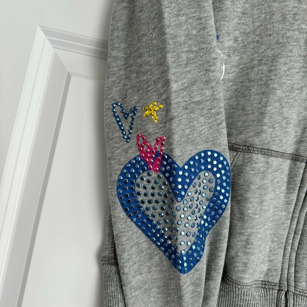 Victoria's Secret Pink Bling Zip up Hoodie - Picture 5 of 8